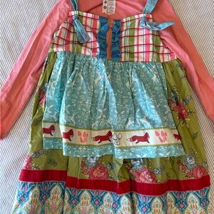 Matilda Jane smock dress AND long sleeve shirt